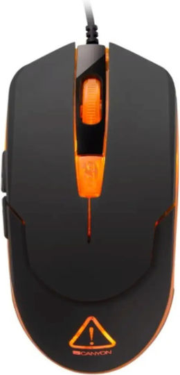 Canyon Star Raider Геймърска Мишка 3200 DPI Черен
