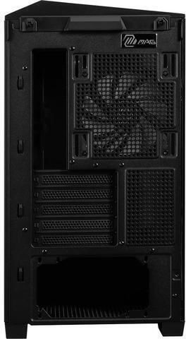 MSI MAG Pano M100R Gaming Mikro-Turm Computergehäuse mit Seitenfenster Schwarz
