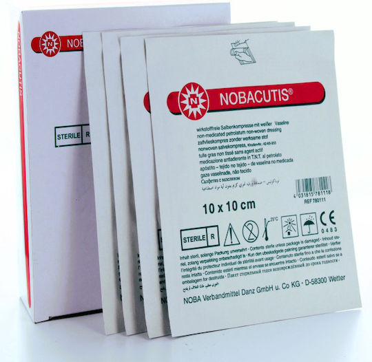 Nobamed Sterile Gauze 10x40cm 1pcs