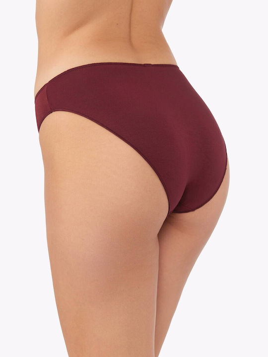 Minerva Modal Γυναικεία Slip 2Pack Ροζ/ανθρακί