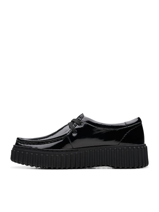 Torhill Patent Leather Women's Loafers in Black Color