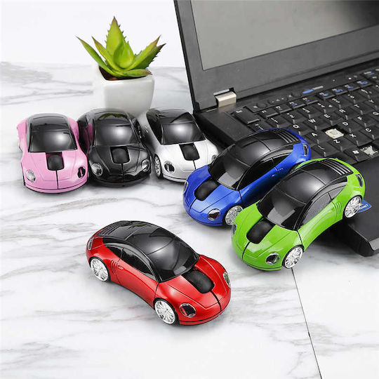 32562 Mașină Wireless Mini Mouse Argintiu