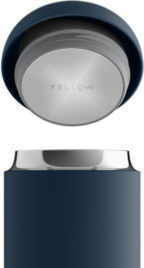 Fellow Carter Everywhere Glass Thermos Stainless Steel 355ml Navy Blue