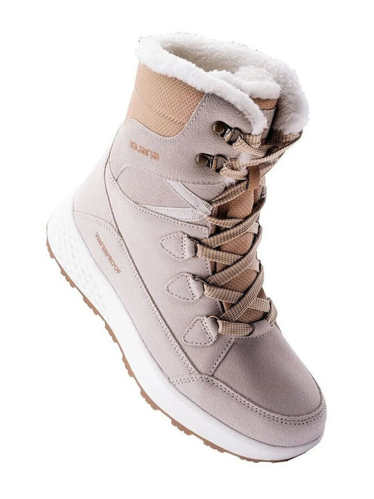 Iguana Snow Boots Beige