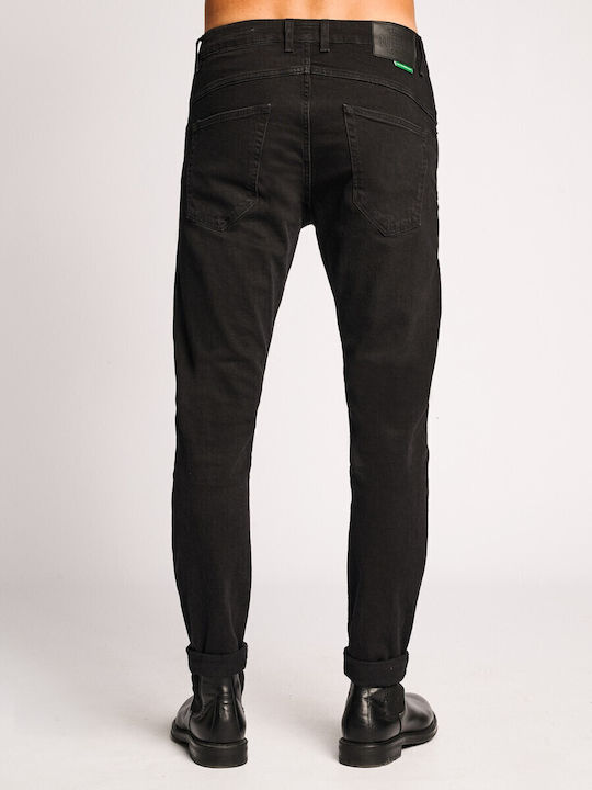Sapphire Flexy Ανδρικό Παντελόνι Τζιν Black