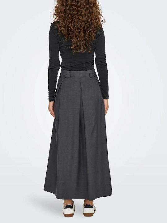 Only High Waist Skirt grey