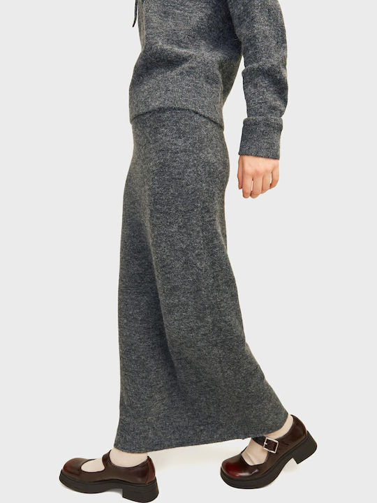 Maxi Φούστα Dark Grey Melange