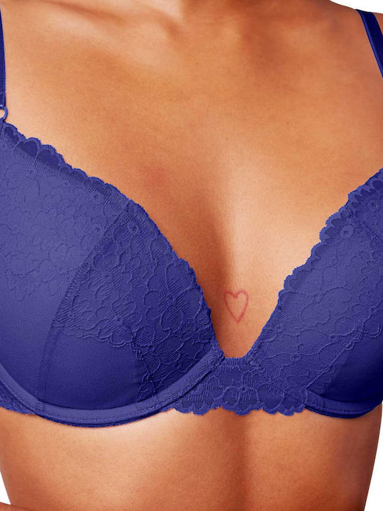 Spotlight Minimizer Push Up Minimizer Bra Underwire Cool Water