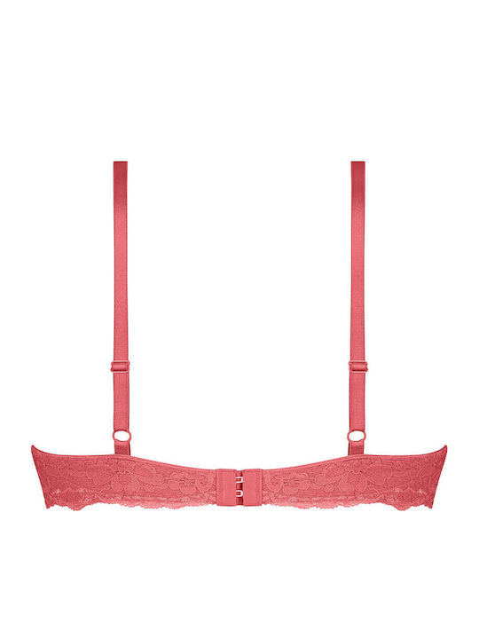 Marine Bra with Light Padding Underwire Marine Mineral Red