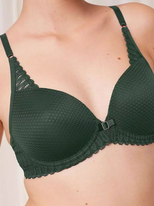 Aura Spotlight Bra with Light Padding Underwire Cypress