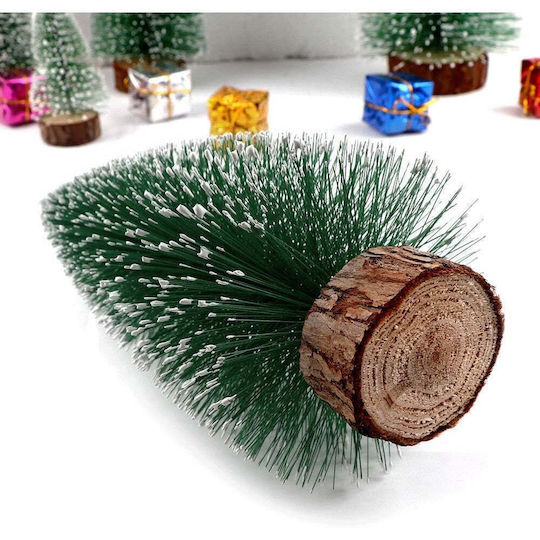 Weihnachtsdekoration Schneebedeckt Baum 20cm Grün