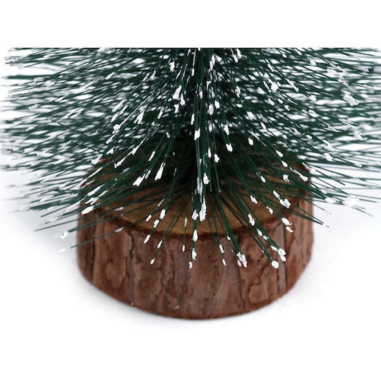 Weihnachtsdekoration Schneebedeckt Baum 20cm Grün