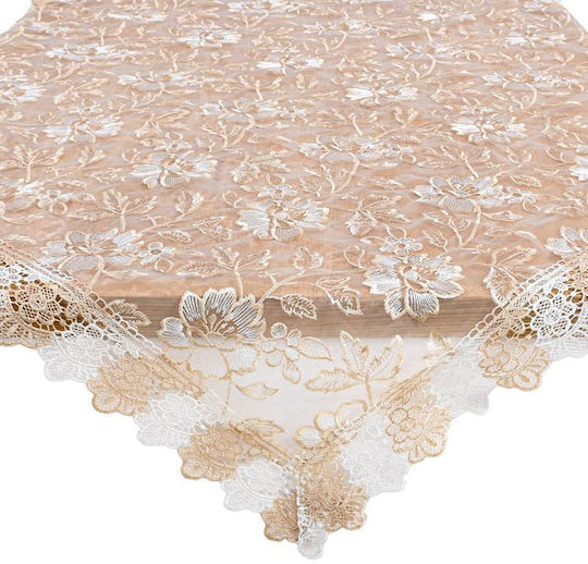 Fylliana Tischtuch Leinen Beige 85x85cm