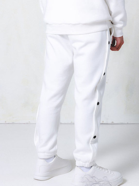 Magic Bee Men's Sweatpants white