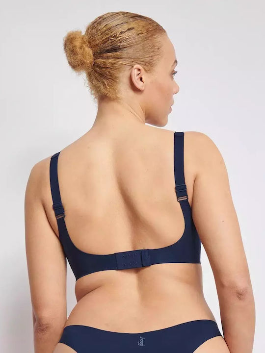 Sloggi Feel 2.0 Women's Bra without Padding Dark Blue