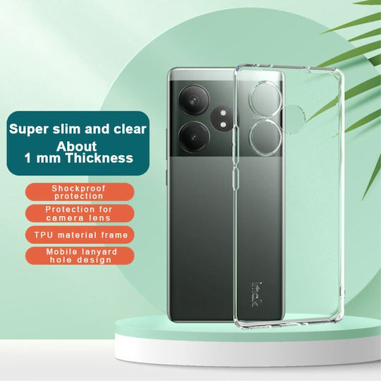 Imak Ux-5 Series Back Cover Silicone Transparent (Realme GT 6 / GT 6T)