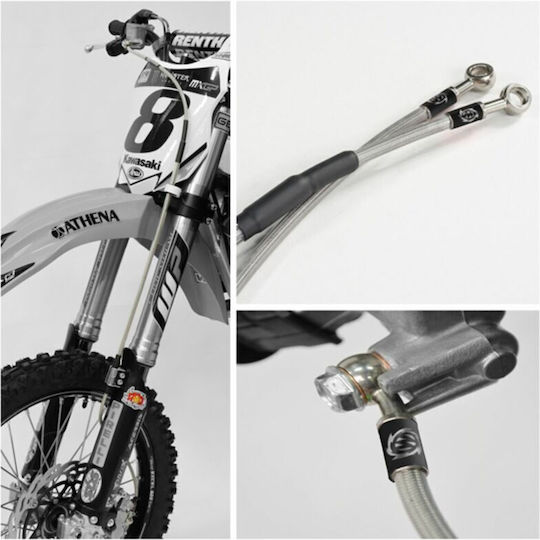 Moto-master Високоналяганова Предна Спирачна Линия 212059 1бр