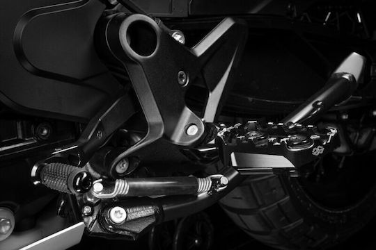 Gilles Tooling Reposapițe Rgk2 Rgk-122-uf35-set-b BMW R 1250 GS ABS 19-23 1200 14-18 Negru 1buc
