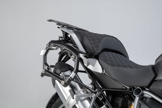 Σετ Βάσεων Βαλιτσών Sw-motech Trax Adv Bmw R 1250 Gs Adv Ασημί