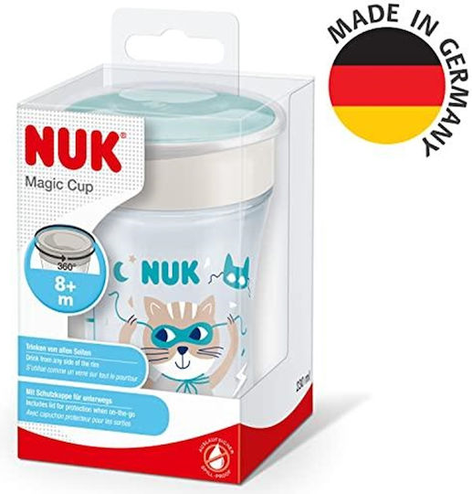 Nuk Бебешка чаша Magic Cup от силикон Многоцветен 230мл за 8m+m+