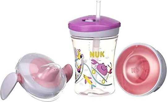 Nuk Kleinkinderbecher Learning To Drink aus Plastik Mehrfarbig 230ml für 6m+m+