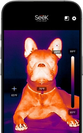 Seek Thermal LW-ABAX Thermal Imaging Camera Black 200 x 150 Pixels