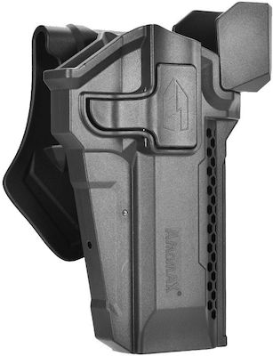 Amomax Black Pistol Belt Holster