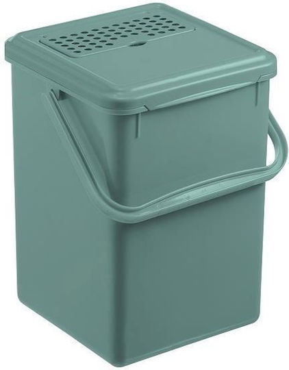 9L Compost Bucket Carbon Filter Bio Mistletoe Green