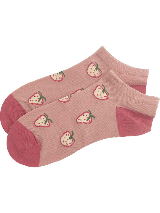 Gift-Me Kinderstrümpfe Knöchelsocken Pink