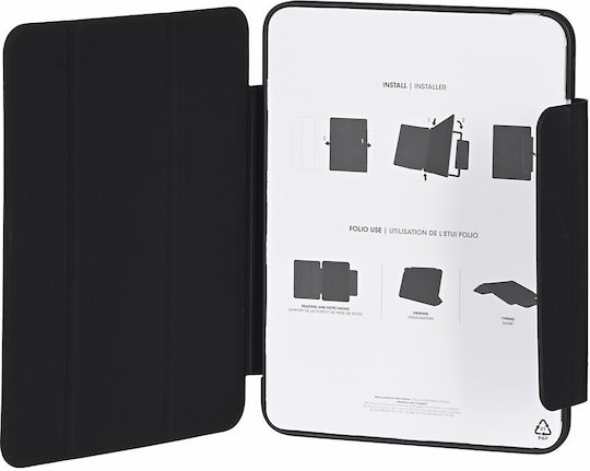Otterbox Symmetry Flip Cover Μαύρη (iPad 2022 10.9'')