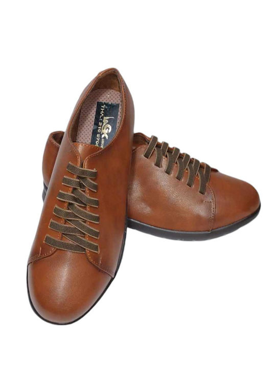 Gk Shoes Damen Mokassins in Tabac Braun Farbe