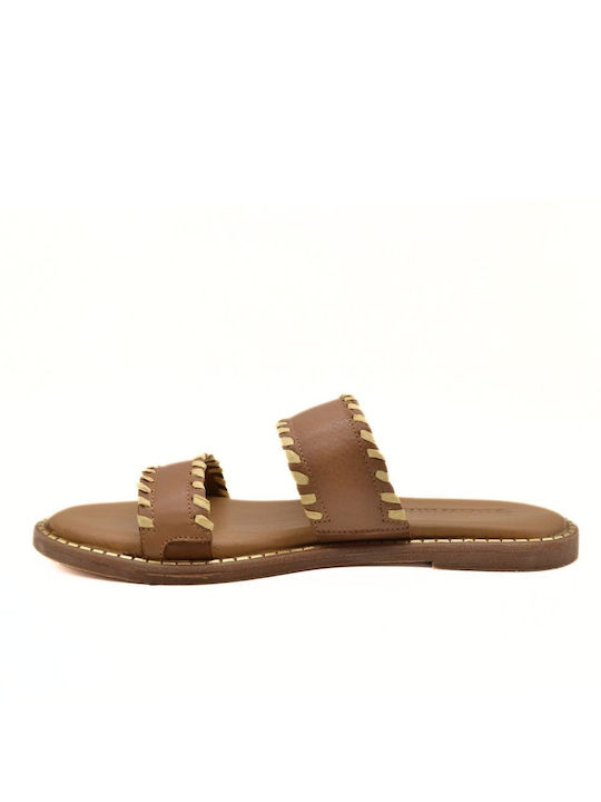 Hawkins Premium Women's Flat Sandals in Brown Color