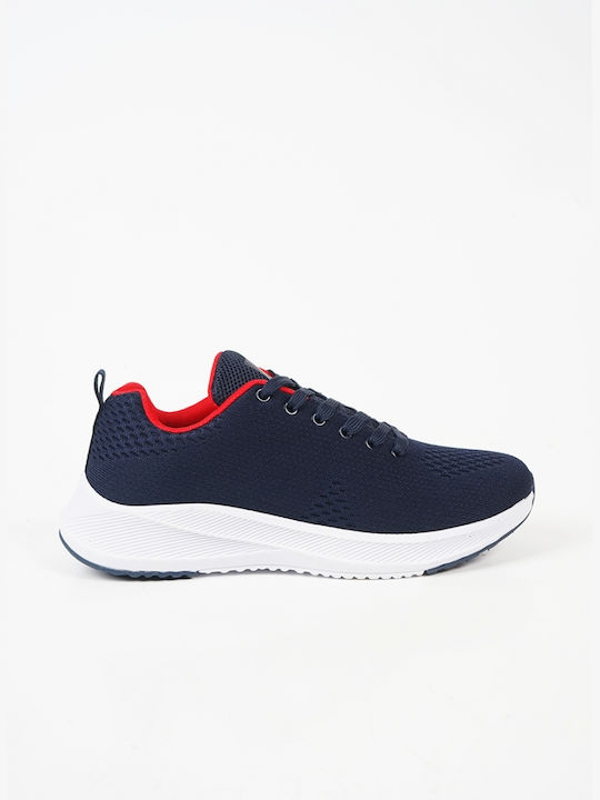 Piazza Shoes Herren Sneakers Blau