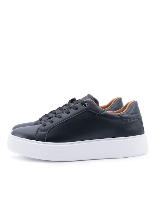 Love4shoes Herren Sneakers BLACK