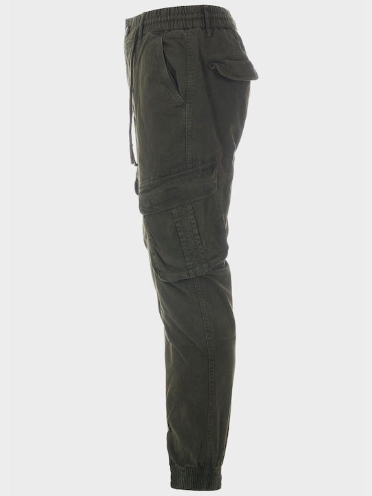 G Secret Men's Trousers Cargo Haki