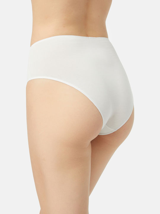 Fimelle Damen Slip 2Pack Nahtlos White