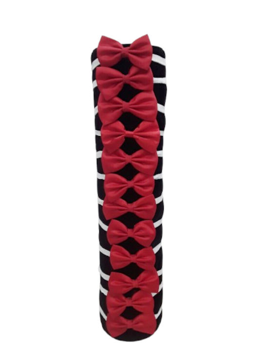 Beboulino Kids' Fabric Bow Tie Red