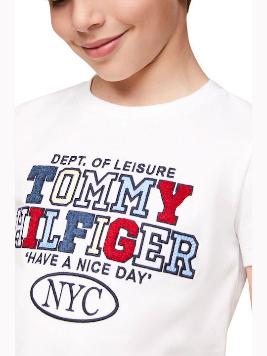 Tommy Hilfiger Children's T-shirt YBR/WHITE