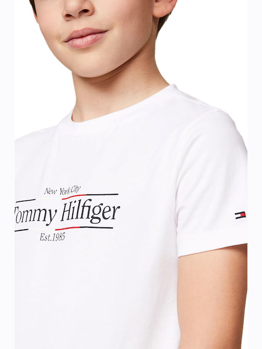 Tommy Hilfiger Children's T-shirt YBR/WHITE