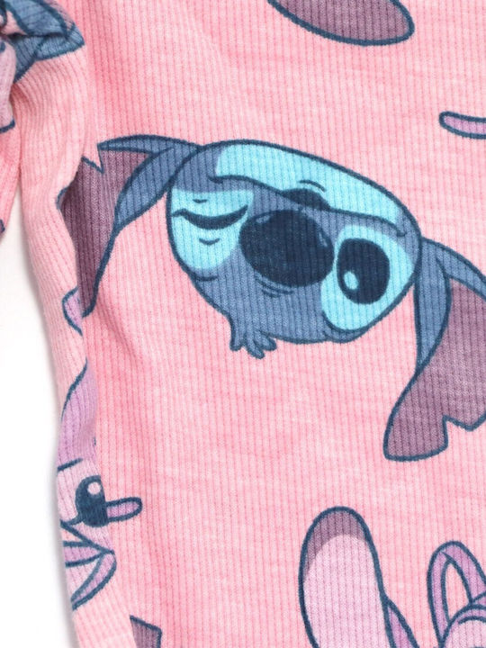 Kinder Leggings Lang Pink Lilo & Stitch