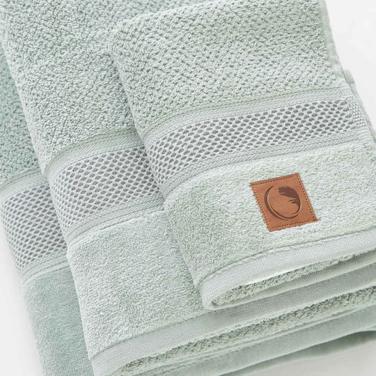 Borea Hand Towel Lava 30x50cm Mint Weight 550gr/m²