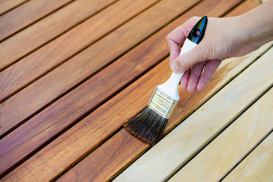 Timmer Wood Oil Pine Colour 4 L Protection Decoration of Wooden Surfaces Makes Wood Resistant to Weather Conditions UV Rays