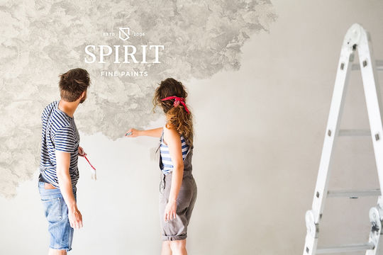 Spirit Effect Siena Decorative Paint 1l Interior Plaster Velvet Cloud Effect Soft Pearl Shine
