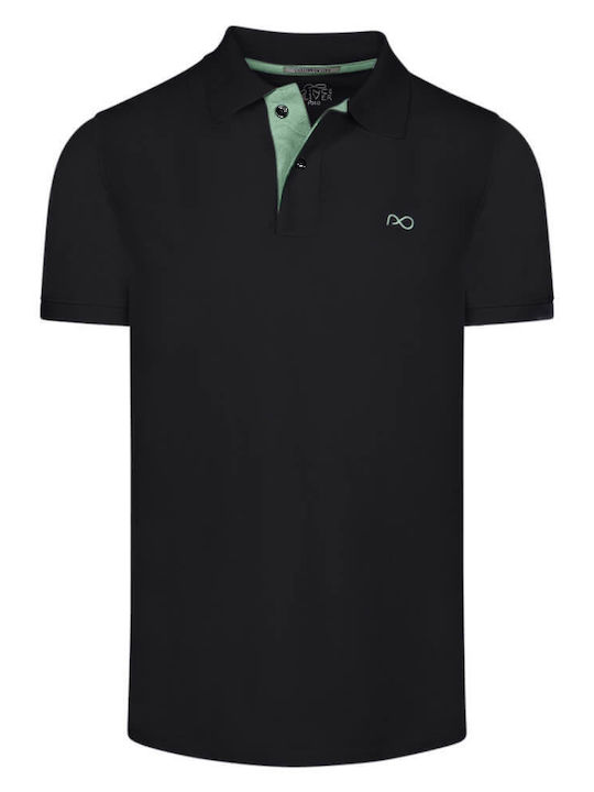 Prince Oliver Men's Blouse Polo BLACK