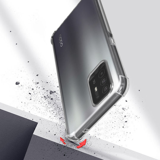 Schutzpaket Oppo A94 5G Weiche Hülle Panzerglas