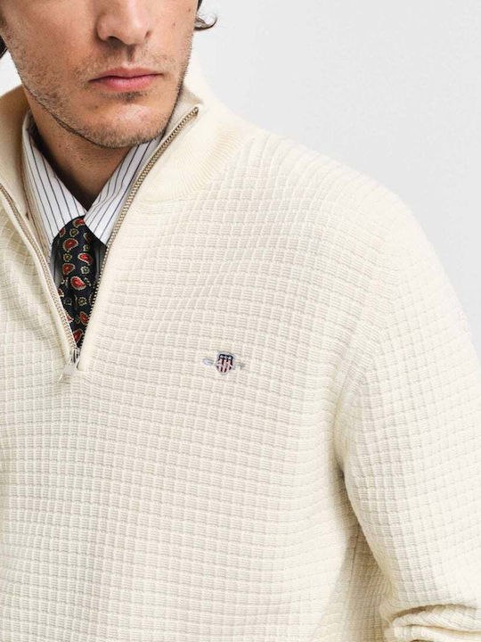 Gant Men's Sweater Ecru