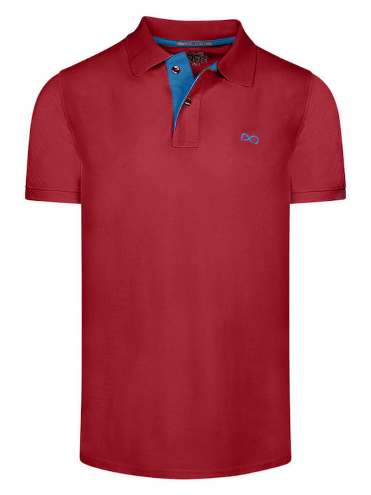 Prince Oliver Men's Blouse Polo RED