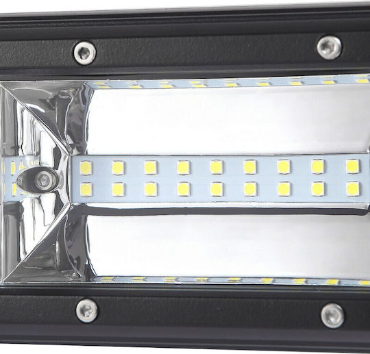 Led Bar Auto 162w Led 3 Σειρές 12v-24v 11340 Lumens 12″/30 5 Cm Combo Beam 12/60 Degree
