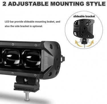 LED-Leiste Auto 150W 6D 12V-24V 16200 Lumen 34"/86,5 cm