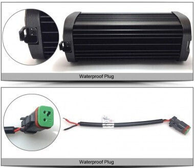 LED-Leiste Auto 90W 6D 12V-24V 9720 Lumen 21"/53,5 cm